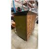 Image 3 : WOODEN LOOK 36 DRAWER ALL METAL MOBILE CATALOG CABINET