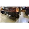 Image 2 : MEXICAN PINE WITH WROUGHT IRON BASE 3 DRAWER SOFA/HALL TABLE