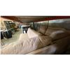 Image 5 : 3 PCS. CONTEMPORARY BEIGE FABRIC UPHOLSTERED SECTIONAL SOFA