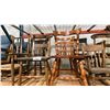 Image 3 : GROUP OF 9 ASSORTED ANTIQUE SIDE CHAIRS AND ROCKING CHAIRS