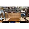 Image 5 : VINTAGE 2 DOOR/3 DRAWER SIDEBOARD AND METAL WITH GLASS TOP SOFA/HALL TABLE