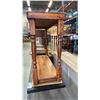 Image 4 : CONTEMPORARY DARK WOOD SOFA/HALL TABLE AND SOLID PINE SOFA/HALL TABLE