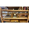 Image 1 : 2 OAK SQUARE COFFEE TABLES AND 2 END TABLES
