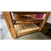Image 5 : 2 PAIRS OF OAK END TABLES AND 1 COFFEE TABLE