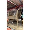 Image 5 : SET OF 4 FOLDING WOODEN CHAIRS, WOOD PATIO CHAIR WITH CUSHIONS AND 1 WICKER CHAIR
