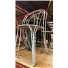 Image 3 : 8 PCS. OF ASSORTED PATIO FURNITURE  - TABLES & CHAIRS