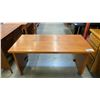 Image 1 : MCM TEAK MOBILE LOW DESK/TABLE