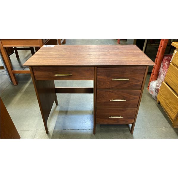 MCM SMALL 4 DRAWER TEAK WRITING DESK