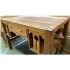 Image 2 : EARLY 1900"S MISSION OAK SINGLE DRAWER DESK