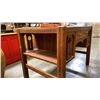 Image 5 : EARLY 1900"S MISSION OAK SINGLE DRAWER DESK