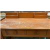 Image 2 : VINTAGE VILLAS MAPLE 2 DRAWER WRITING DESK