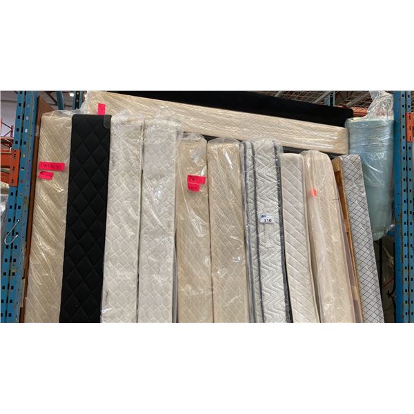 GROUP OF ASSORTED TWIN SIZE MATTRESSES & BOX SPRINGS - APPROX. 13 PCS. *MUST TAKE ALL*