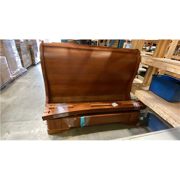 QUEEN SIZE BED - HEADBOARD/FOOTBOARD AND RAILS