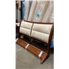 Image 2 : KING SIZE BED FRAME - HEADBOARD/FOOTBOARD AND RAILS