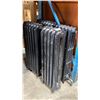 Image 1 : GROUP OF 4 ANTIQUE CAST IRON RADIATORS