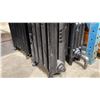 Image 3 : GROUP OF 4 ANTIQUE CAST IRON RADIATORS