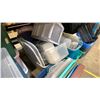 Image 3 : LARGE GROUP OF ASSORTED PLASTIC STORAGE BINS AND LIDS