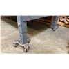 Image 3 : METAL FRAMED ADJUSTABLE HEIGHT MOBILE WORK TABLE - APPROX. 82" X 39"