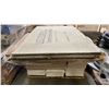 Image 1 : PALLET OF CEMENT BOARD AND WHITE CEILING PANEL BOARD