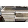 Image 2 : PALLET OF CEMENT BOARD AND WHITE CEILING PANEL BOARD