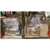 Image 1 : 2 PALLETS OF ASSORTED SIZE CORRUGATED CARDBOARD BOXES