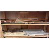 Image 4 : LARGE GROUP OF ASSORTED CURTAIN RODS AND PULL DOWN WINDOW SHADES