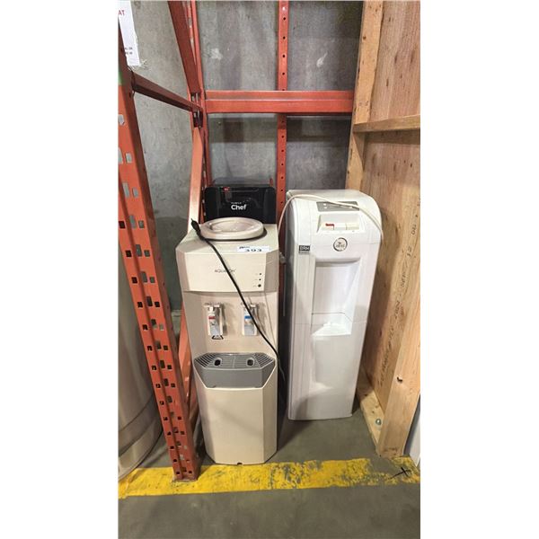 GROUP OF 3 HOT & COLD WATER DISPENSERS