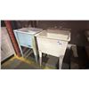 Image 1 : 2 LAUNDRY SINKS - 1 METAL AND 1 PLASTIC