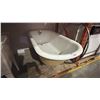 Image 1 : ANTIQUE CAST IRON CLAW FOOT BATH TUB