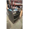 Image 2 : GE PROFILE STAINLESS STEEL FRONT DOUBLE OVEN (5) BURNER GAS STOVE