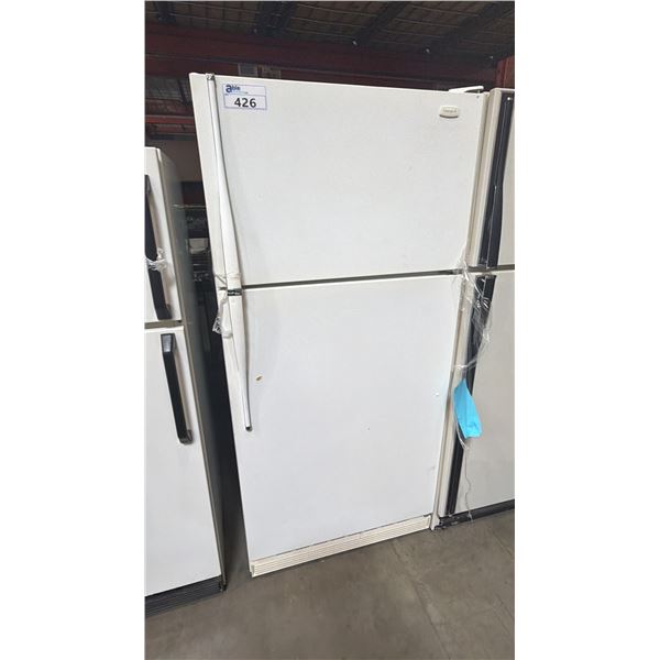 CONCEPT II WHITE 2 DOOR REFRIGERATOR