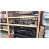 Image 1 : GROUP OF ASSORTED ELECTRONICS AND FURNITURE PIECES - STEREO, SPEAKERS, COFFEE MAKERS AND