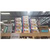 Image 2 : 4 SHELVES OF ASSORTED HOUSEWARES - SPICES, CANNED GOODS, DRY GOODS, CANNISTERS, COCKIE JARS AND