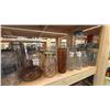 Image 5 : 4 SHELVES OF ASSORTED HOUSEWARES - SPICES, CANNED GOODS, DRY GOODS, CANNISTERS, COCKIE JARS AND