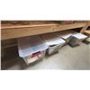 Image 6 : 4 SHELVES OF ASSORTED HOUSEWARES - SPICES, CANNED GOODS, DRY GOODS, CANNISTERS, COCKIE JARS AND