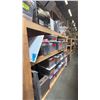 Image 2 : 3 SHELVES OF ASSORTED PICTURE FRAMES IN PLASTIC STORAGE BINS