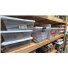 Image 4 : 4 SHELVES OF ASSORTED OFFICE AND ART SUPPLIES