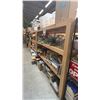 Image 4 : GROUP OF 4 WOODEN SHELVING UNITS - EACH UNIT MEASURES APPROX. 8FT X 2FT X 6FT HIGH
