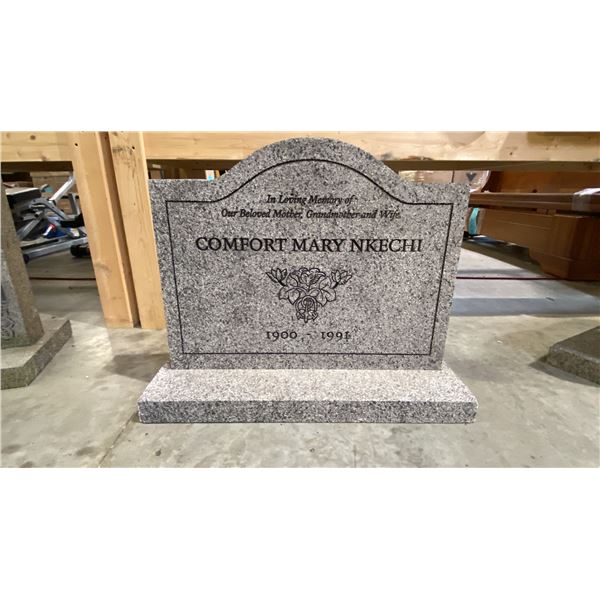 FAUX STONE STYROFOAM TOMBSTONE