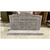 Image 1 : FAUX STONE STYROFOAM TOMBSTONE
