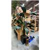 Image 2 : GROUP OF DECORATIVE ITEMS - ARTIFICIAL PLANT, LAMPS AND MORE