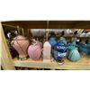 Image 4 : 4 SHELVES FULL OF ASSORTED  MODERN & VINTAGE LAMPS - FLOOR LAMPS, TABLE LAMPS, LANTERNS AND PARTS