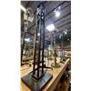 Image 3 : 4 SHELVES FULL OF ASSORTED  MODERN & VINTAGE LAMPS - FLOOR LAMPS, TABLE LAMPS, LANTERNS AND PARTS