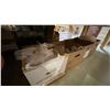 Image 7 : 4 SHELVES FULL OF ASSORTED  MODERN & VINTAGE LAMPS - FLOOR LAMPS, TABLE LAMPS, LANTERNS AND PARTS