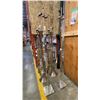 Image 2 : GROUP OF 6 MODERN FLOOR LAMPS *NO SHADES*