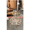 Image 5 : GROUP OF 7 VINTAGE FLOOR LAMPS *NO SHADES*