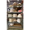 Image 2 : ULINE GREY METAL HEAVY DUTY MOBILE 5 TIER SHELF UNIT WITH MESH DECK - APPROX.4FT X 2FT X 6FT HIGH