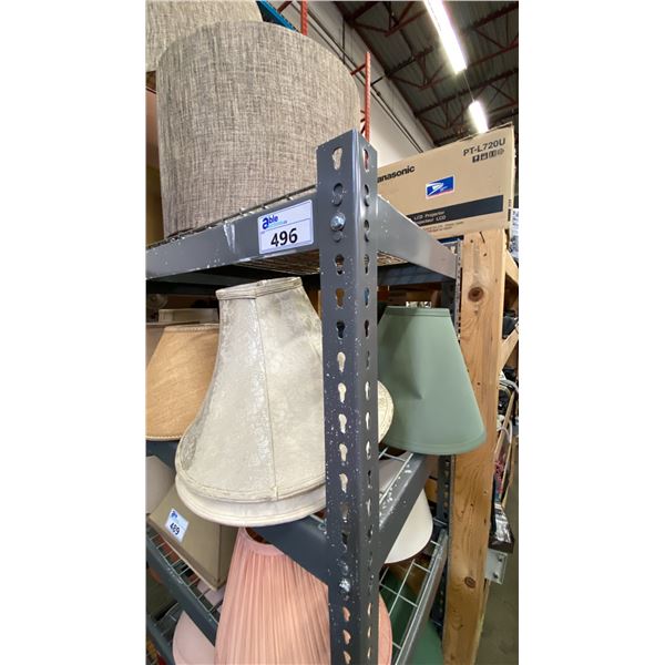 ULINE GREY METAL HEAVY DUTY MOBILE 5 TIER SHELF UNIT WITH MESH DECK - APPROX.4FT X 2FT X 6FT HIGH
