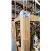 Image 2 : 2 WOODEN SHELVING UNITS - EACH UNIT MEASURES APPROX. 8FT X 2FT X 6FT HIGH