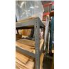 Image 2 : GREY METAL ROLLING 4 TIER RACK AND CONTENTS - ASSORTED PACKING/SHIPPING SUPPLIES